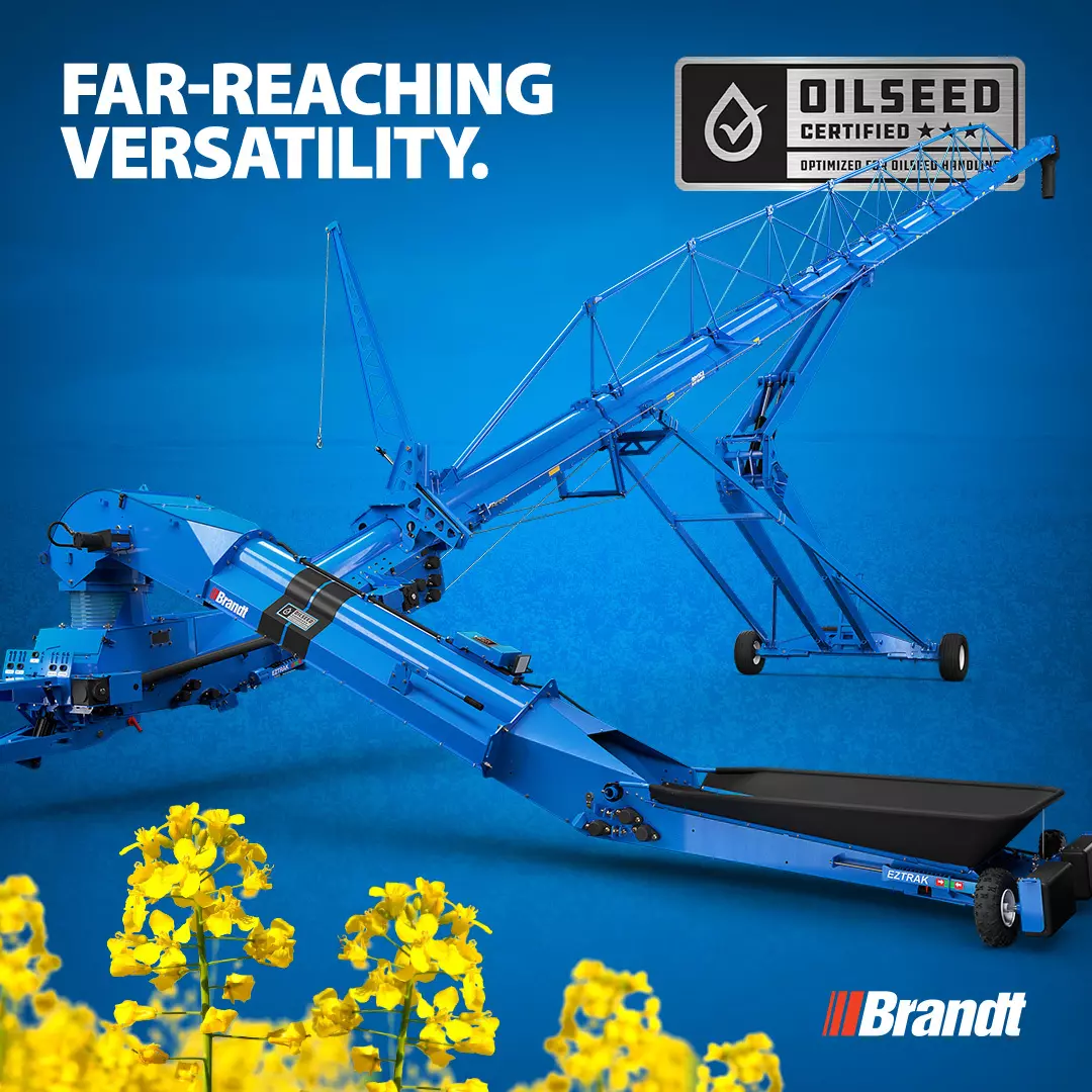 Delicadeza no Manuseio de Grãos. Velocidade que Impressiona Correia Transportadora de Grãos Brandt